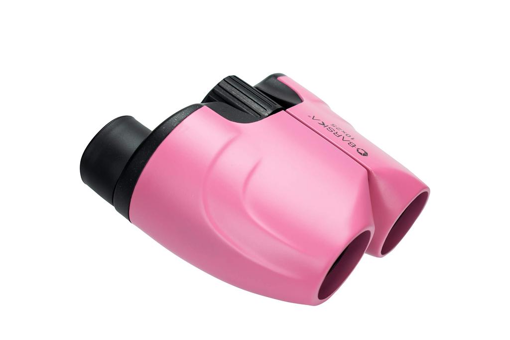 BARSKA 10x25 Pink Porro Binoculars