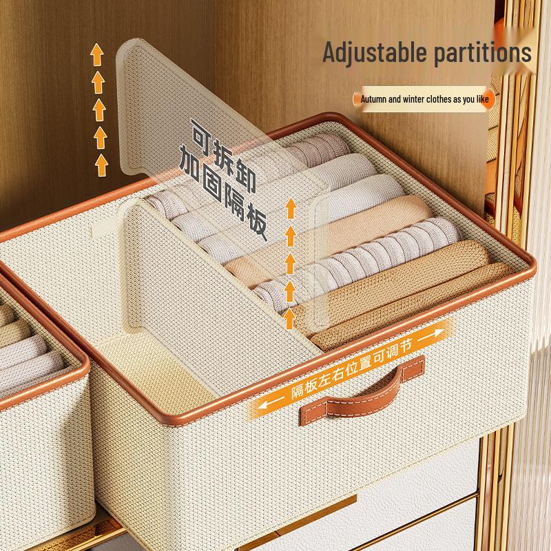 Caja organizadora plegable a prueba de polvo: Almacenamiento Ahorraespacio para Bolsas en Armarios, Residencias Estudiantiles, Dormitorios