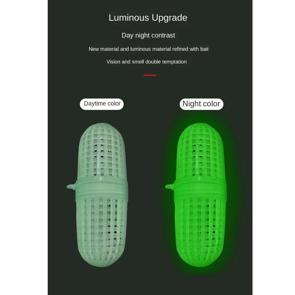 Suport pentru hrănitor pentru coș luminos Momeli pentru pește Coș pentru hrănitor pentru înot Cușcă pentru momeală de pescuit de înaltă calitate