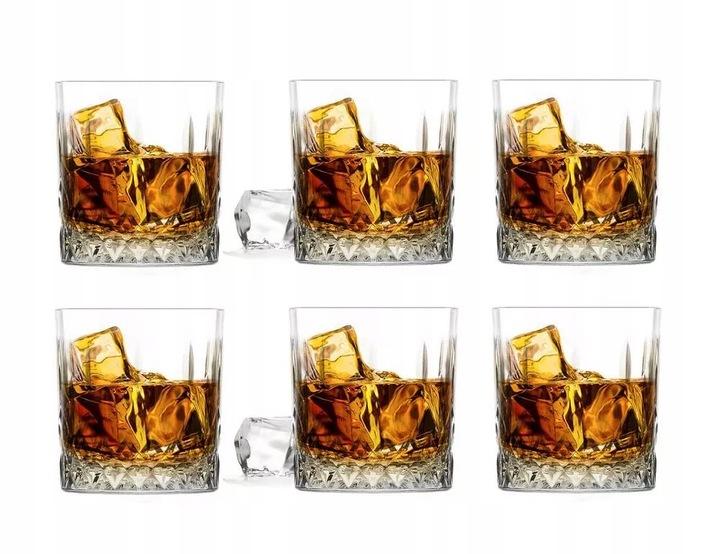 Zestaw Do Whisky Karafka 850 Ml 6 Szklanek 280 Ml Komplet Na Prezent