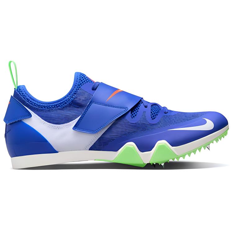 Nike Zoom Stabhochsprung Elite Racer Blue Unisex-Sneaker Safety-Orange Lime-Blast Weiß AA1204-400