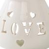 Ceramic Tea Light Candle Holder Small Essential Oil Burner Wax Melt Warmer Aromatherapy Aroma Diffuser for Home Bedroom Decor