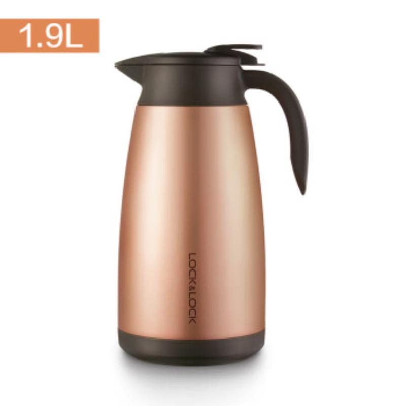 

LOCK&LOCK Elegant Vacuum Insulated Stainless Steel Thermos Coffee Pot 1.9L