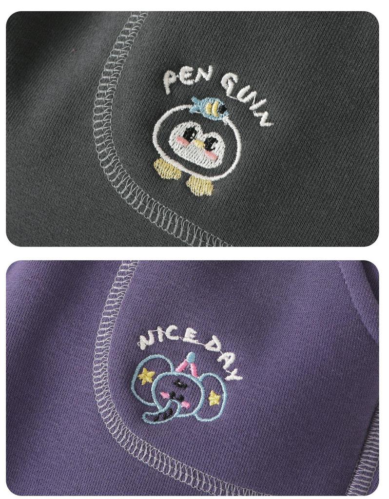 Kaka Panda Kids' Fleece-Lined Winter Pants: Warm Sweatpants for Boys and Girls