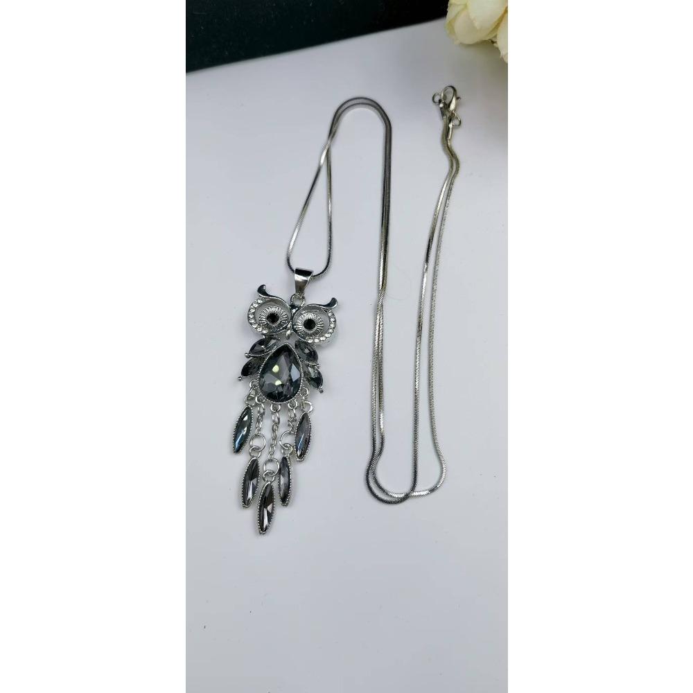 Sweater Chain Long Necklace Light Luxury High Sense Versatile Fringed Jewelry Accessories Pendant