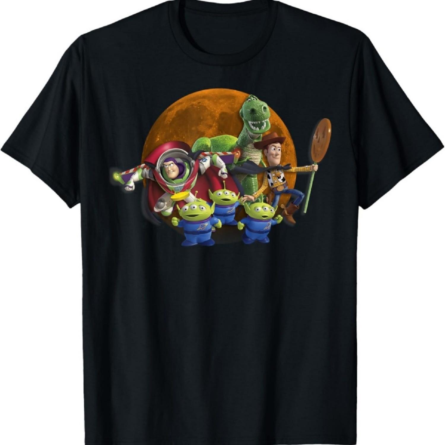 Хэллоуинская футболка с группой персонажей Истории игрушек от Disney Pixar XXXXXL разноцветный