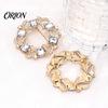 Bag Decoration Pin Women Rhinestone Hollow Wreath Brooch, Dainty Decorative Badge Vintage Pin, Sweater Cardigan Coat Dress Jewelry Accessories