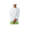 Nike Embroidered Logo Crew Neck Long Sleeve T-Shirt Men White DO7390-100