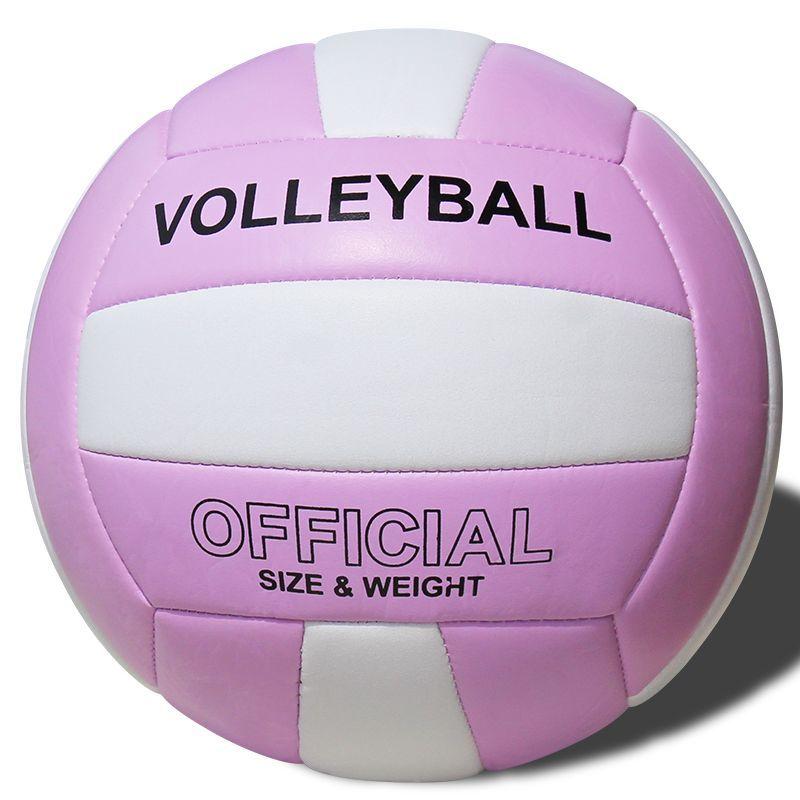 Standard Size 5 Volleyball PVC Wear-resistant Explosion Proof Training Game Ball High Bouncy Machine Seam Beach Volleyball