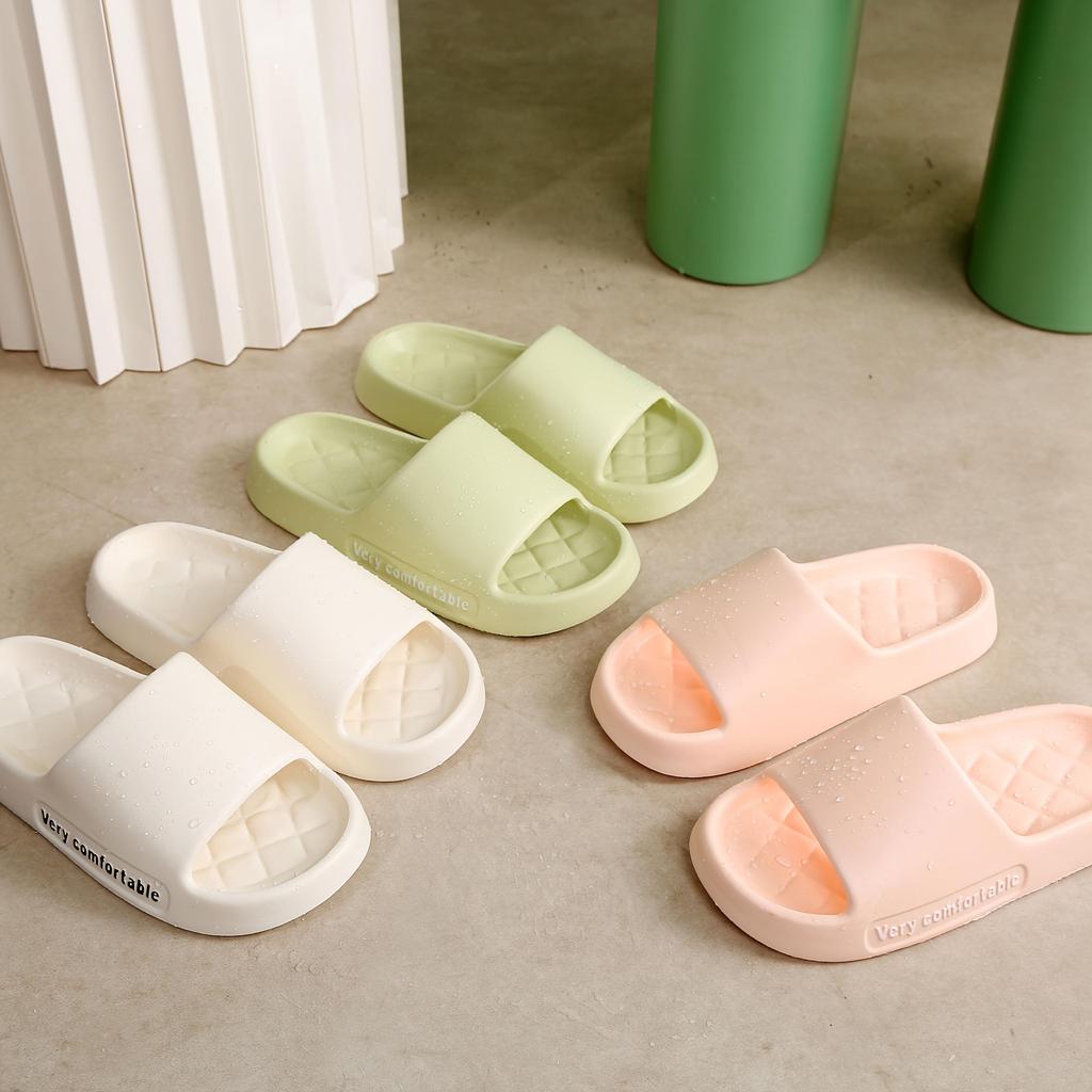 Bequeme EVA-Sandalen für Damen, dicke Sohle, rutschfest, lässig, für drinnen und draußen, Strandsandalen
