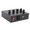 Microphone Preamp 3.5mm 6.5mm XLR Intput Output 60db Gain Condenser and Dynamic Mic Preamplifier with 48V Phantom Power