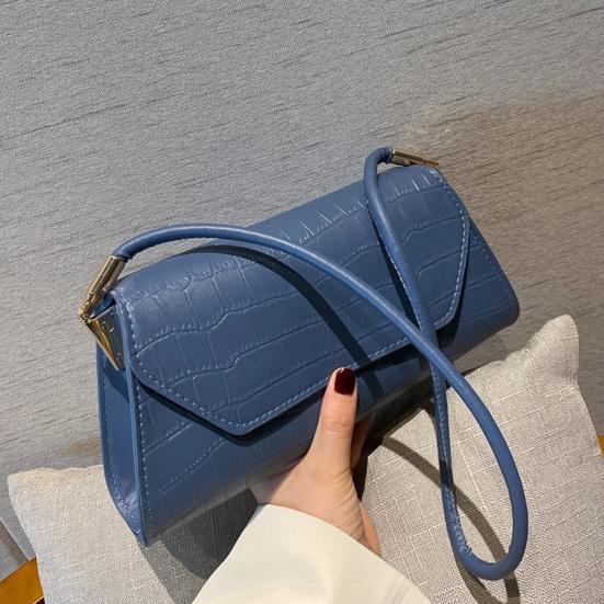 Yousheng Women PU Leather Underarm Bag Fashion Shoulder Bag Stylish Top Handle Bag Lightweight Handbag for Shopping Dating