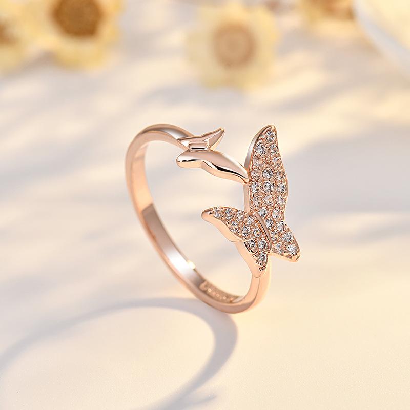 

Ins Style Простое кольцо в форме сердца Женское легкое роскошное кольцо на указательный палец Новое кольцо на хвост Sense