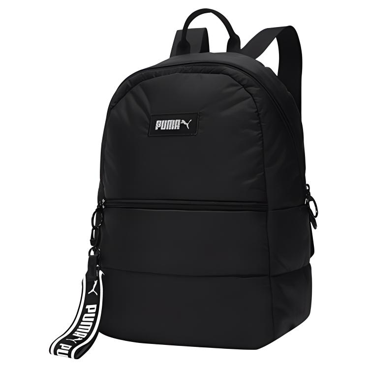 Puma Prime Puffa Backpack Fabric Backpack Women Backpacks Black 078191-01 Black