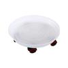 High Capacity Plant Cart Garden Container Tray With Smooth Rolling Wheels Support Large Heavy Decorative Pots
