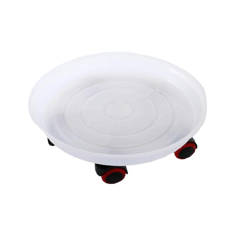 High Capacity Plant Cart Garden Container Tray With Smooth Rolling Wheels Support Large Heavy Decorative Pots