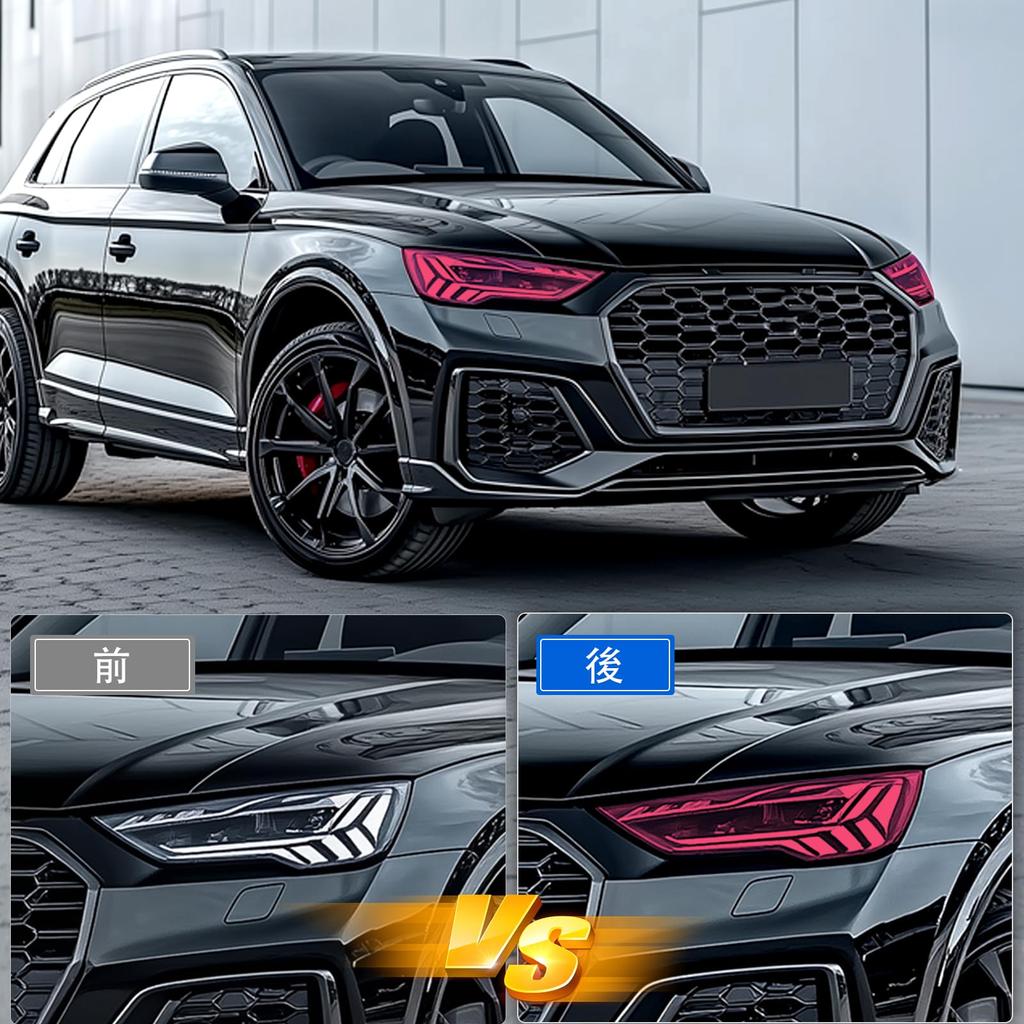 Headlight Tint - High Transparency Self Adhesive Headlight Tint Film & Tail Light Tint,
