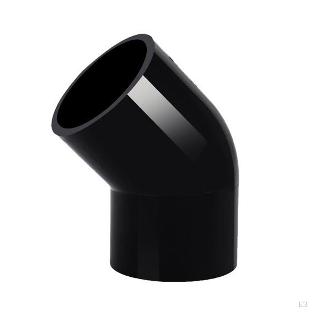 10 Pack PVC Pipe Connectors 45° Elbow Joint Fittings for DIY Greenhouse Construction