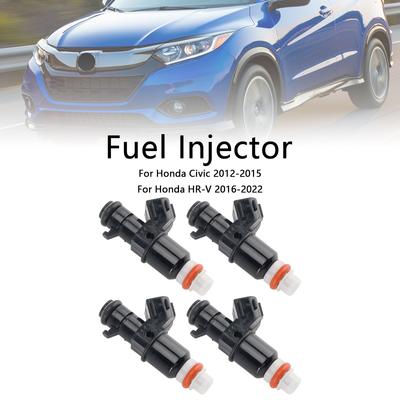 4PCS Fuel Injector 16450-RWK-003 Fit for Honda HR-V 2016-2022 Fit for Honda Civic