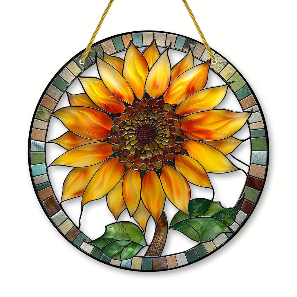 Creative Acrylic Sun Catcher Ornaments-Diverse Picks for Garden, Courtyard & Unique Home Accents