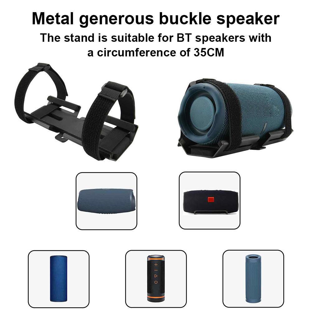 Portable Speaker Holder Speaker Attachment Adjustable Strap Wireless Speaker Straps Mount for JBL Charge3/4/5 for JBl Flip4/5/6