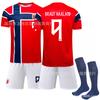 2026 No. 9 Braut Haaland USA-Mexico-Canada World Cup Norway Home Jersey