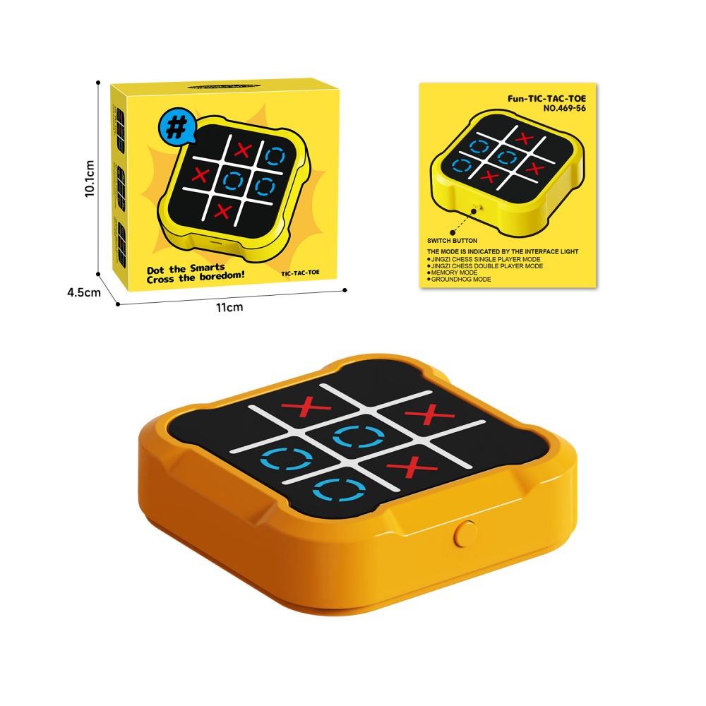 Tragbare 4 in 1 Elektronische Tic Tac Toe Brettspiele Multifunktionale Kinder Puzzlespielzeuge Handheld Brettspiel Spielzeuge Kindergeschenke