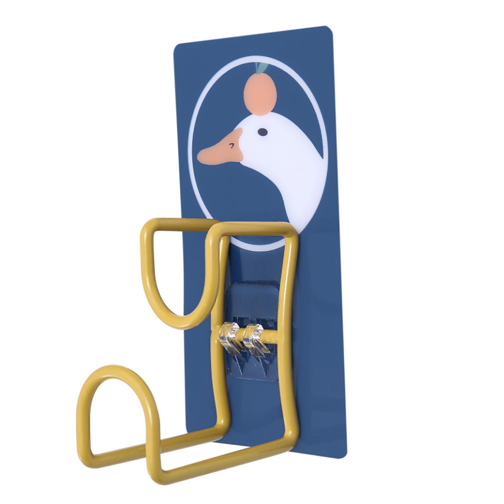 

Cute Hooks Wall Mounted 360 degrees Rotating Hook Orderly Storage Strong Stickiness Towel Rack for Bathroom Kitchen Type 1