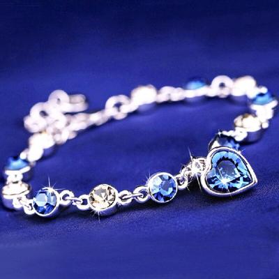 Bracelets Fashion Trend Lady Love Bracelet Ocean Heart Jewelry Boho Women