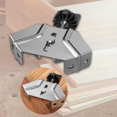 Right Angle Clamp 90 Degree Corner Stainless Steel for Furniture Installati