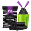 E-Jie Black Drawstring Trash Bags