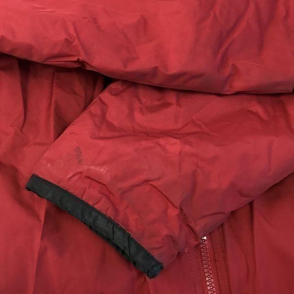 Pelle Pelle Waterproof Nylon Padded Blouson Outer Jacket Parka Men's XL Red Mark Buchanan(USED)