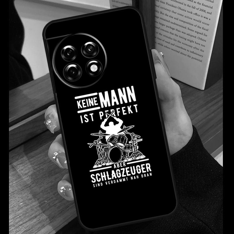 Drum Drumming Drummer Case For OnePlus 15R 13R 13T 12R 15 13 12 11 10 Pro 10T Nord CE 3 4 Lite N20 N30 Nord 5 Cover