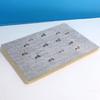 100 Slot Rings Foam Tray Jewelry Display Pad Organizer for Countertop Decoration