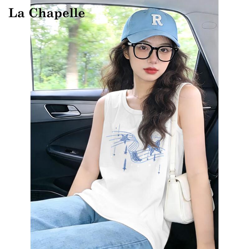 La Chapelle Women s Sleeveless Casual Vest Top L