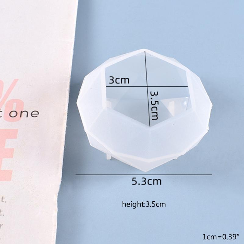 Handicrafts Crystal Epoxy Resin Mold Desktop Ornaments Silicone Mould Handmade DIY Crafts Diamond Jewelry Casting Mold