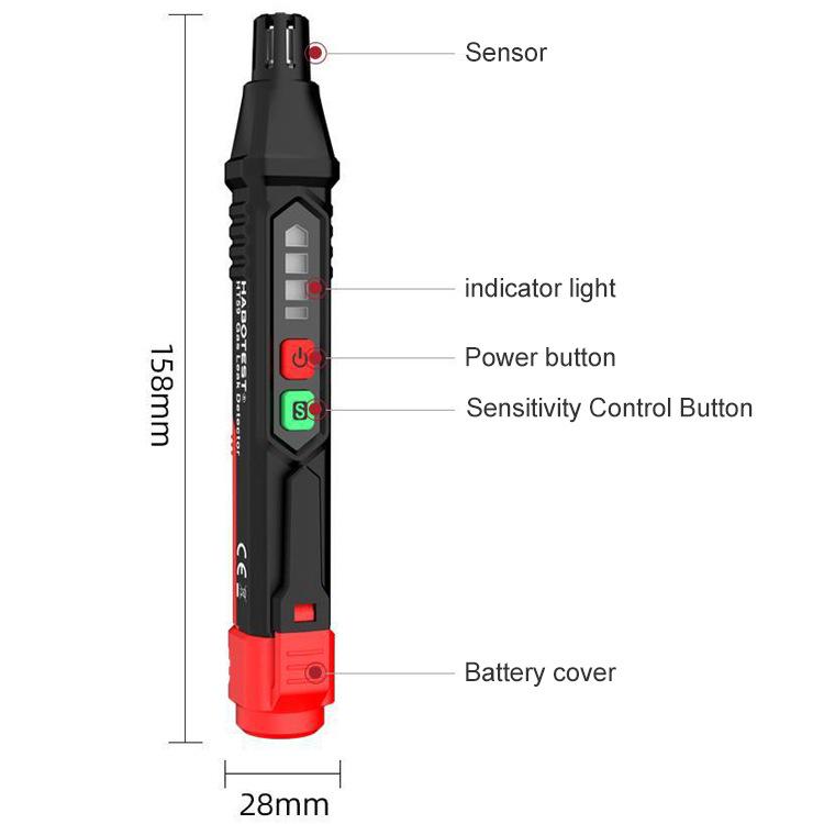 HT59 HT60 Combustible Gas Detector with Dual Alarm