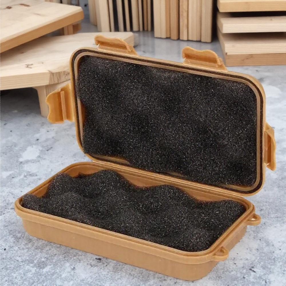 Waterproof Outdoor Survival Box Portable Plastic SOS Emergency Storage Container Wilderness Camping Hiking Gear EDC Small Box