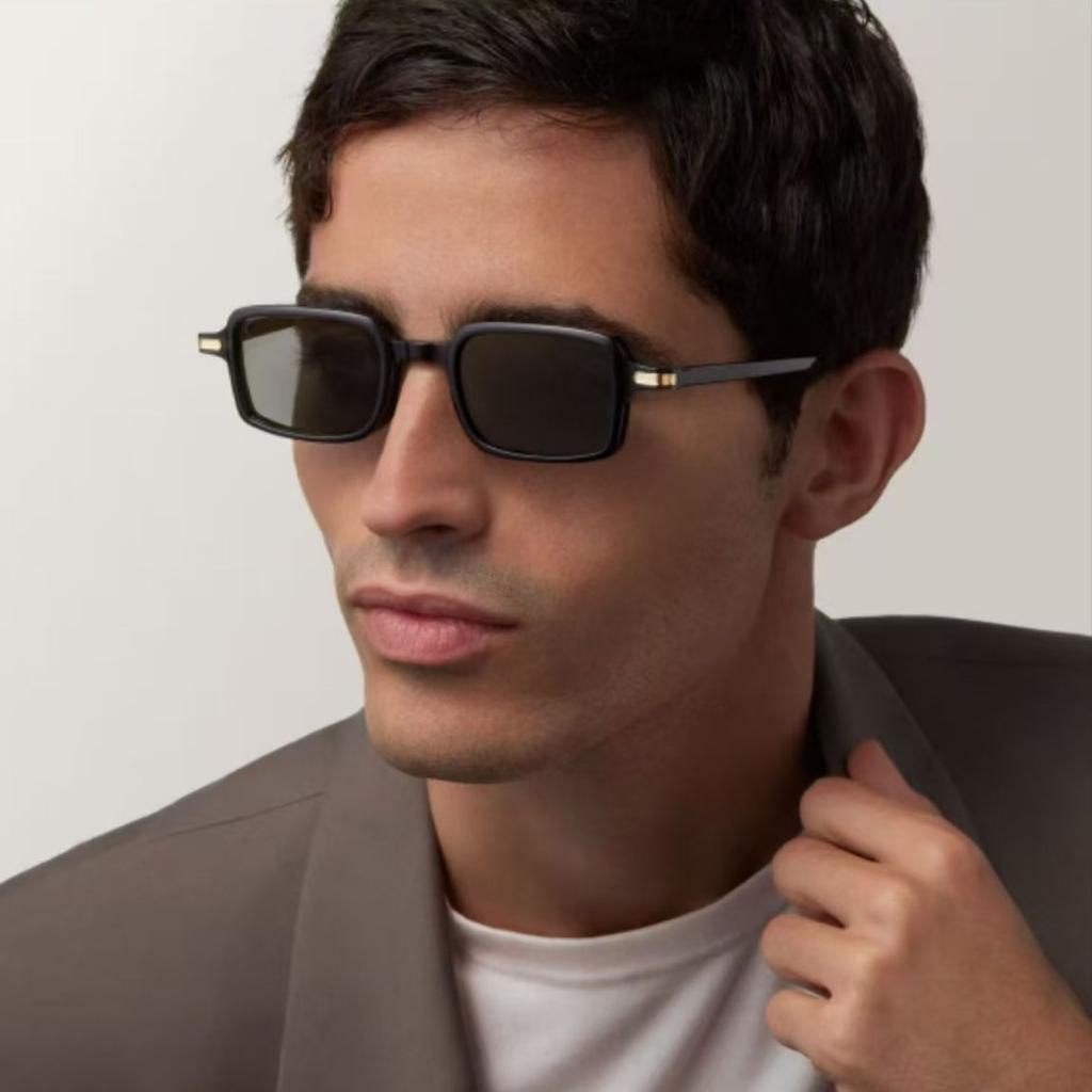 Classic Rivet Vintage Square Sunglasses Women For Men Male Luxury Brand Designer Sun Glasses Punk Popular Hip Hop Shades Uv400