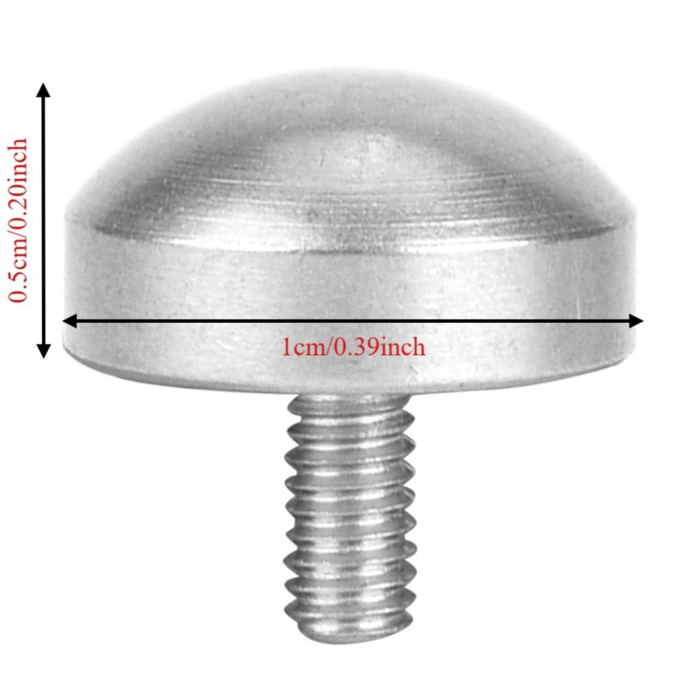 M2.5 Thread Dial Indicator Probe 10mm Diameter Spherical Point Contact Point  For Dial Gauge