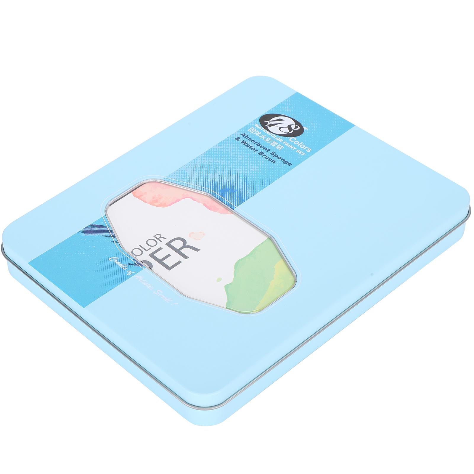 

48 Colors Watercolor Paint Set Watercolor Pigments Travel Kit Solid Watercolor Gift Kits