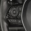 For Toyota Corolla - 3Pcs Carbon Fiber Hatchback Steering Wheel Trim