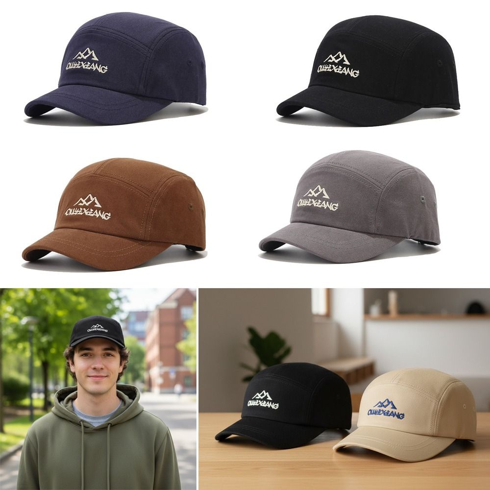 Breathable Short Brim Baseball Cap Lightweight Sports Hat Versatile Sun Hat  Casual Wear