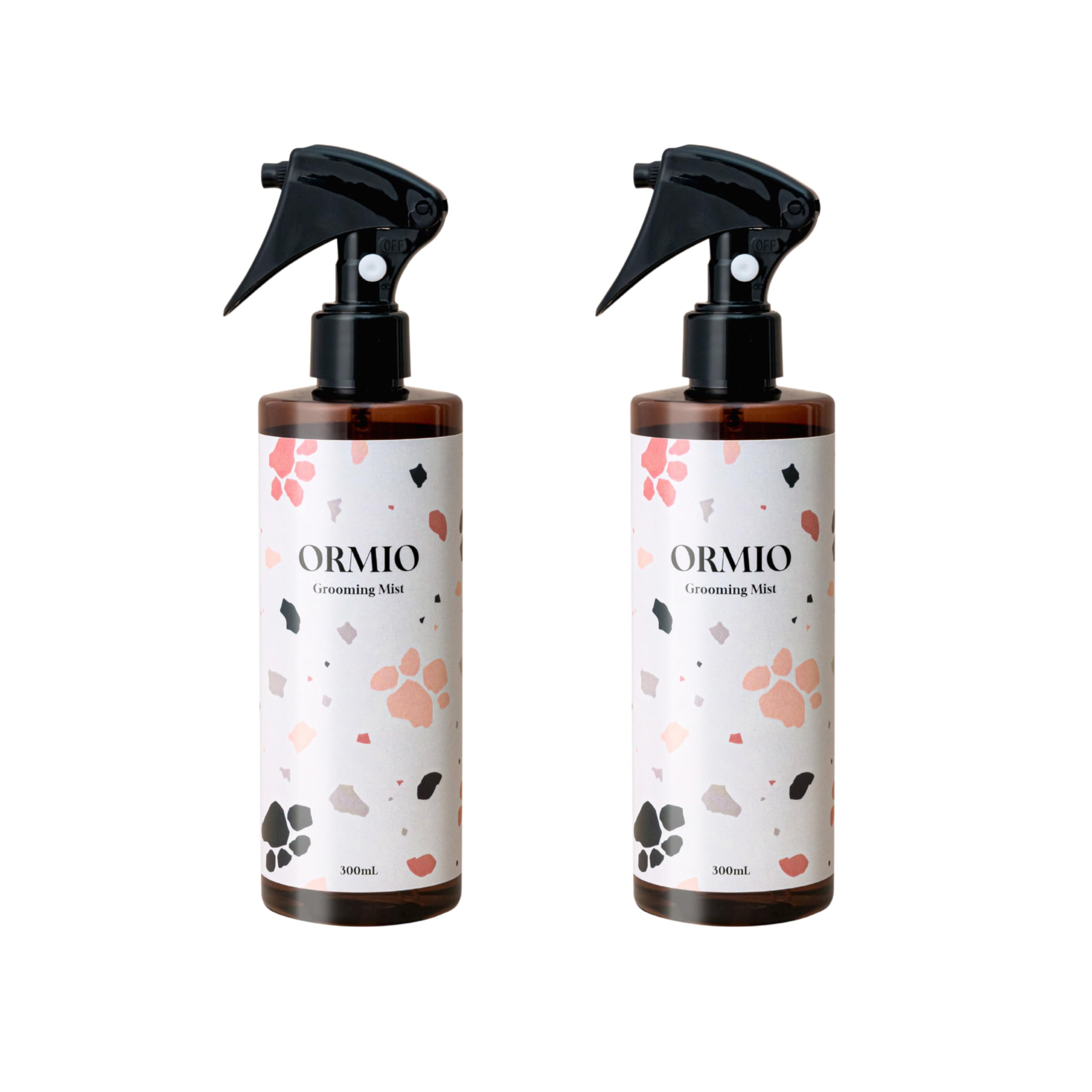 

ORMIO Сухой шампунь для собак и дезодорирующий Сделано в Organic Grooming 300 мл Кошки, Спрей, Мягкий, Япония, Спрей, (2 бутылки)