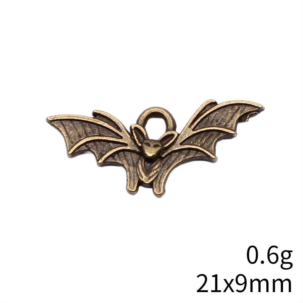 Valentýnský náramek s přívěsky Italský přívěsek s přívěsky pavouka a netopýra Publikum Mužský přívěsek