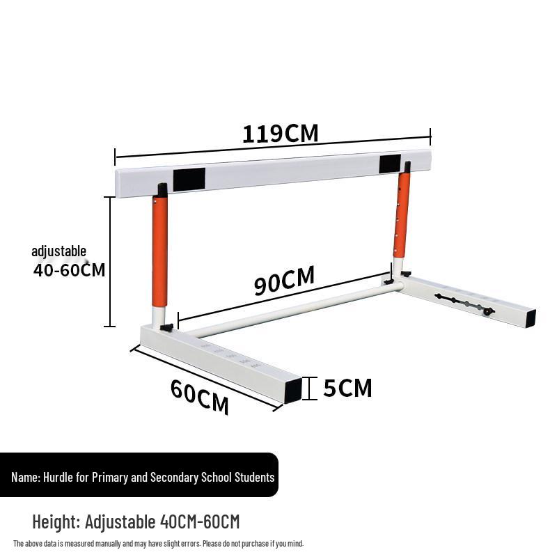 Adjustable Folding Hurdles for Track and Field Training - Junior High & High School Students