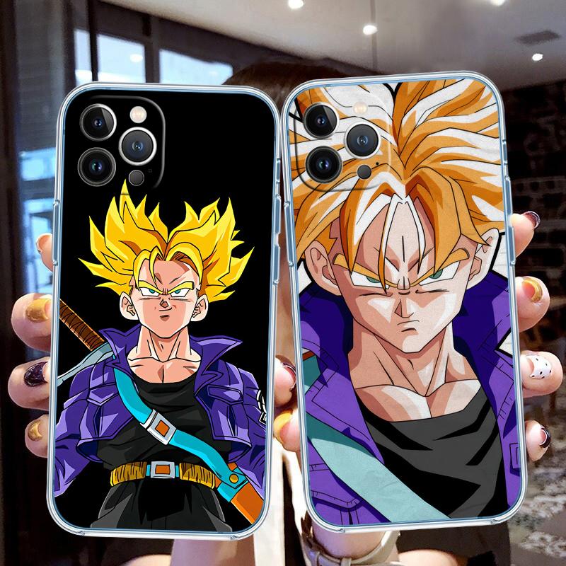 PP31 Dragon Ball Trunks Soft Shell Transparent Phone Case for Motorola Moto G7 G8 G9 G84 G85 G73 G24 G15 Z2 Play Power Plus
