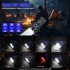3000LM 6 LED Flashlight 4 Modes USB Rechargeable Torch Super Bright Outdoor Camping Light with Magnetic Emergency Work Lamp