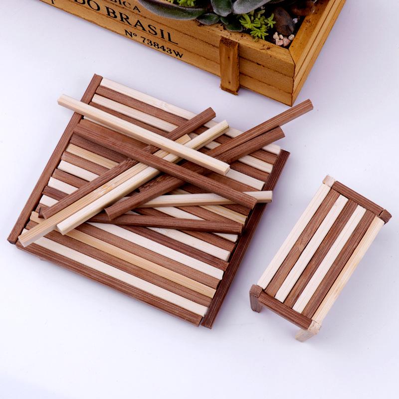 Handmade Carbonized Bamboo Sticks & Strips for Creative Kindergarten Decorations & Architectural Models