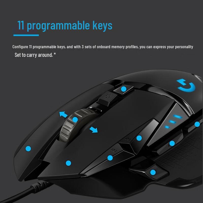 Logitech G502 HERO Gaming Mouse